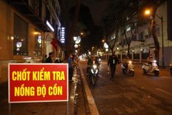 Bộ Y tế đề nghị xử lý vi phạm nồng độ cồn dịp Tết