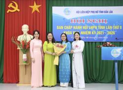 Bầu bổ sung chức danh Phó Chủ tịch Hội Liên hiệp Phụ nữ tỉnh 