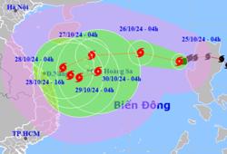 Bão Trami giật cấp 12, sóng biển cao 7-9 m, các tỉnh Trung Bộ khẩn trương ứng phó