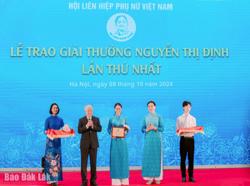 Đắk Lắk có một cá nhân được trao tặng Giải thưởng Nguyễn Thị Định