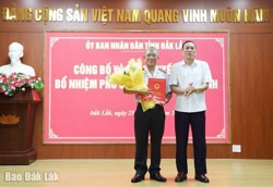 Ông Nguyễn Hồng Lĩnh được bổ nhiệm giữ chức vụ Phó Chánh Thanh tra tỉnh
