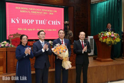 Kỳ họp thứ Chín, HĐND tỉnh khóa X: Bầu bổ sung chức danh Phó Chủ tịch HĐND, Phó Chủ tịch UBND tỉnh