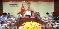 Thành viên UBND tỉnh thông qua nhiều nội dung quan trọng