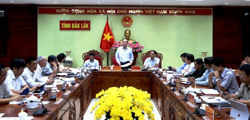 UBND tỉnh thông qua các nội dung trình kỳ họp HĐND tỉnh