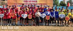 Giải vô địch kéo co quốc gia lần thứ XII: Chủ nhà Đắk Lắk đoạt 6 huy chương vàng