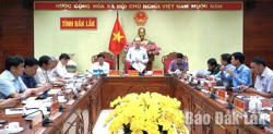 Thành viên UBND tỉnh thông qua các nội dung trình Kỳ họp HĐND tỉnh
