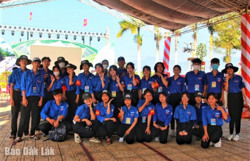 Huyện Đoàn Lắk: Thành lập 3 đội hình thanh niên xung kích tình nguyện Hội thao khối Đảng tỉnh Đắk Lắk lần thứ XXII