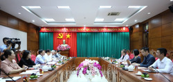 Lãnh đạo UBND tỉnh làm việc với Quỹ Phát triển Hạnh phúc khu vực của Hàn Quốc