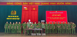 TP. Buôn Ma Thuột: Công an 21 xã, phường ký kết giao ước thi đua “Vì an ninh Tổ quốc” năm 2024