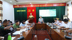 Đẩy nhanh tiến độ chuẩn bị Lễ hội Sầu riêng huyện Krông Pắc lần thứ II năm 2024