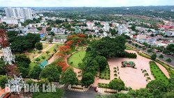 Xanh tươi… phố núi