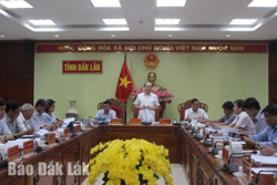 Kịp thời hoàn thiện các tờ trình, dự thảo nghị quyết trình Kỳ họp HĐND tỉnh