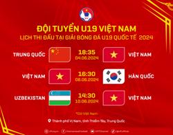 Hôm nay, U19 Việt Nam gặp U19 Trung Quốc