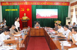 Huyện Krông Pắc: Tập trung tháo gỡ vướng mắc liên quan đến Dự án đường bộ cao tốc Khánh Hòa – Buôn Ma Thuột