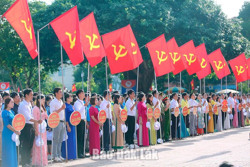 Khai mạc Hội thao khối Đảng huyện Krông Năng lần thứ I năm 2024