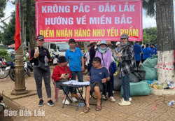 Huyện Krông Pắc: Người dân ủng hộ gần 30 tấn hàng và 388 triệu đồng cứu trợ cho người dân vùng bão lũ