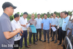 Huyện Krông Búk: Khẩn trương khắc phục đường bị hư hỏng, xuống cấp do thi công dự án điện gió